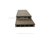Africa hot selling typeswood wood plastic composite decking waterproof,anti-uv, wooden grain,, garden flooring, Maldives project